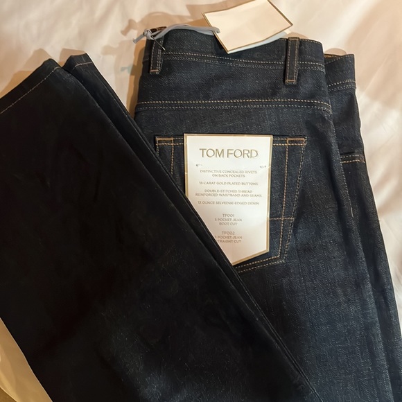 Tom Ford Jeans Selvedge Denim Euro Size 54, Canadian 36-38 waist - Picture 6 of 9